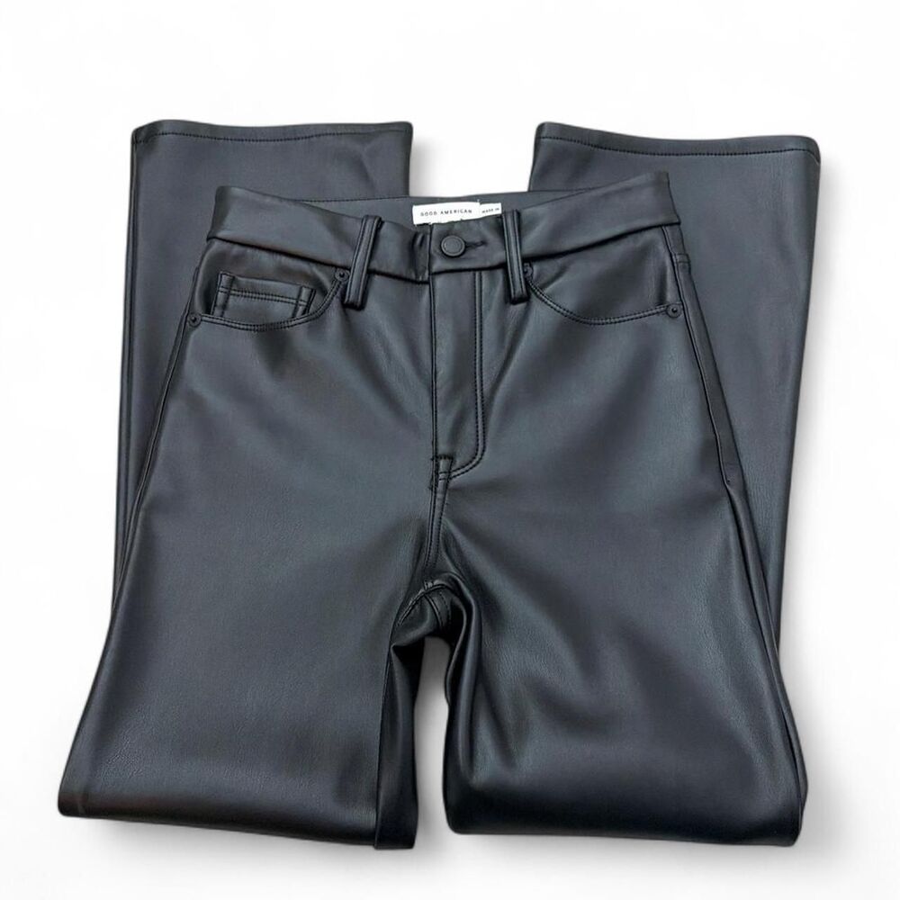 Good-american Women's Black Trousers